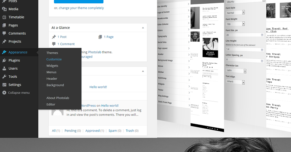 мода и стиль жизни блог wordpress тема