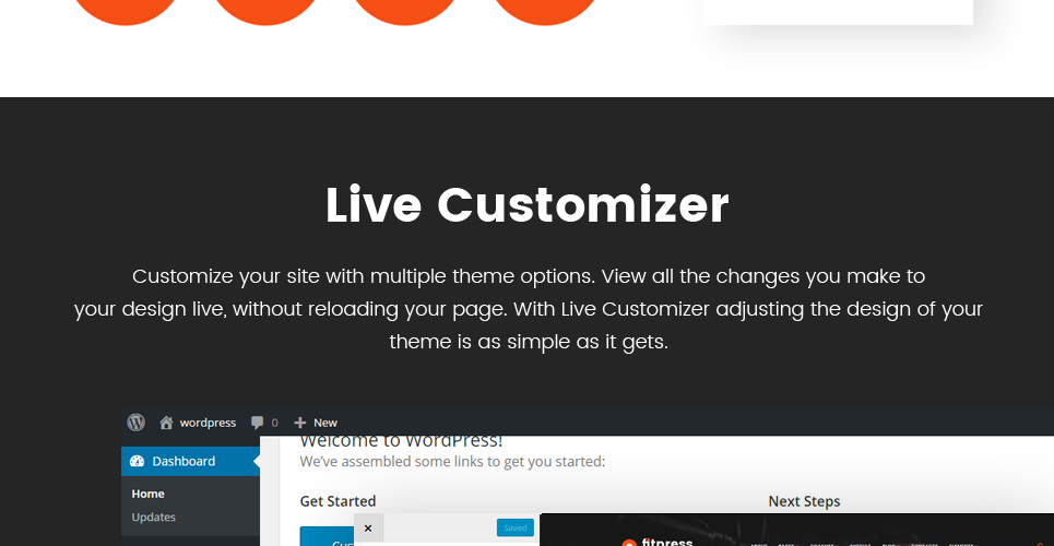Фитнес и тренажерный зал wordpress тема