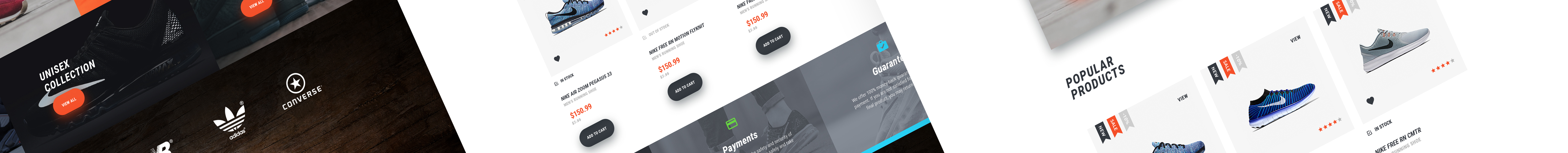 кроссовки магазин prestashop тема