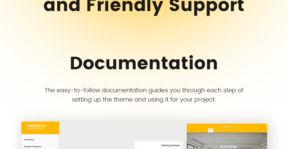 живопись компании wordpress тема