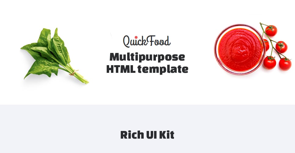 ресторан быстрого питания html5 шаблон сайта