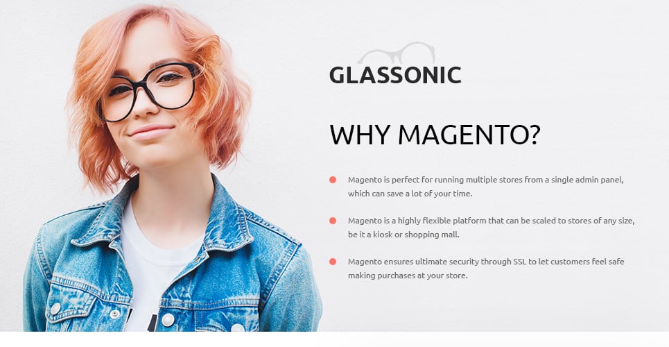 glassonic magento тема
