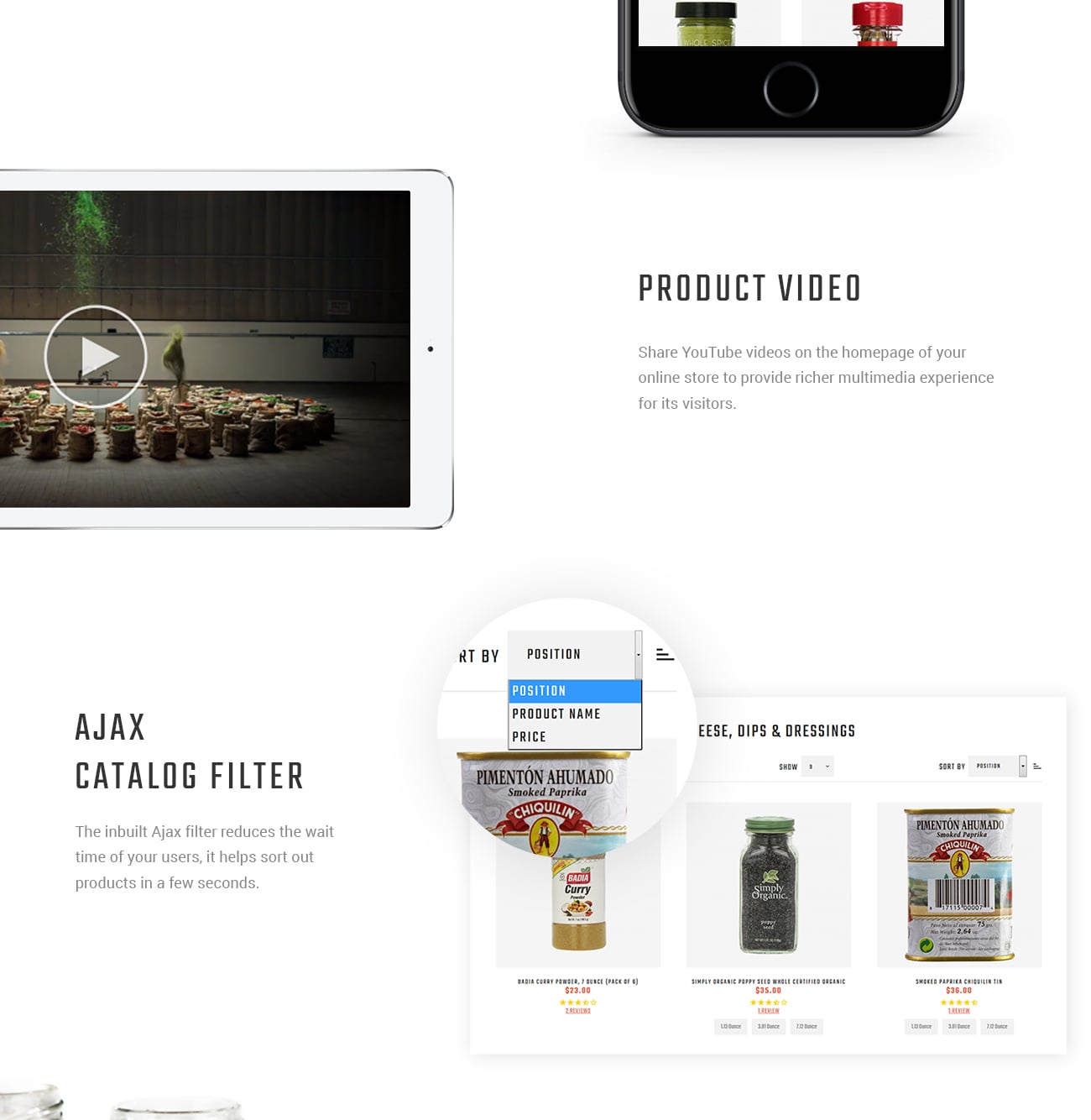 spiceli magento тема