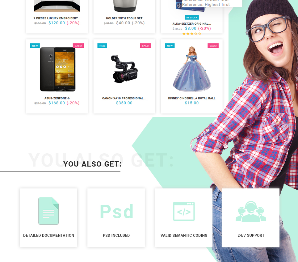 оптовый магазин prestashop theme