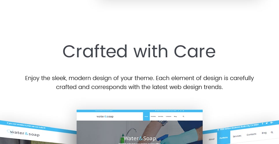 клининговая компания wordpress theme