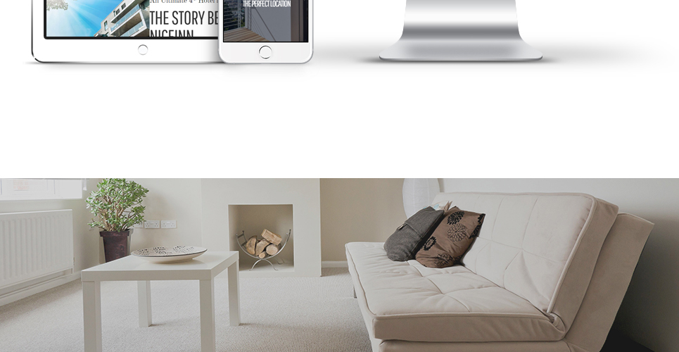 small hotel responsive wordpress theme