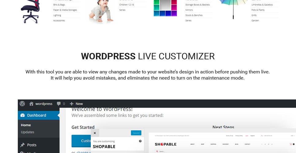 multiconcept store отзывчивая тема woocommerce