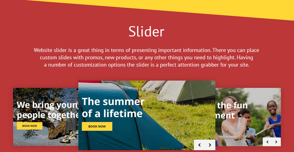 шаблон redwoods joomla