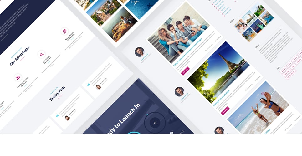 бронирование авиабилетов шаблон сайта html5