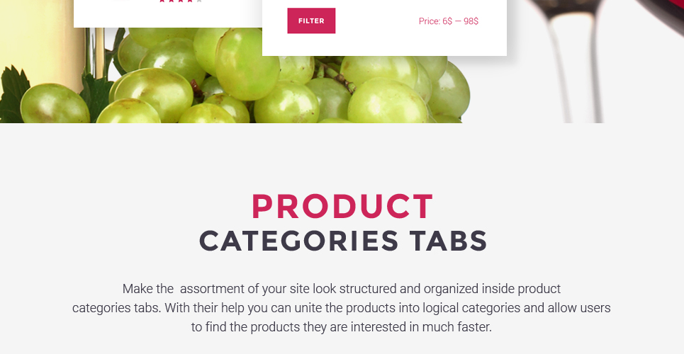 chef plaza food and wine store тема woocommerce