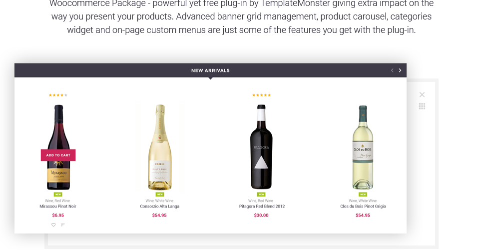 chef plaza food and wine store тема woocommerce
