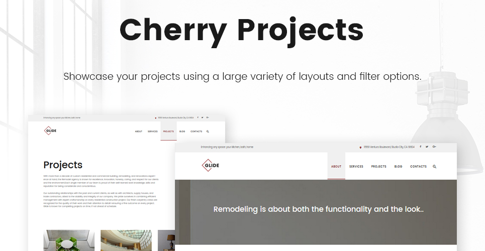 дом, ванна и кухня ремонт компании wordpress тема