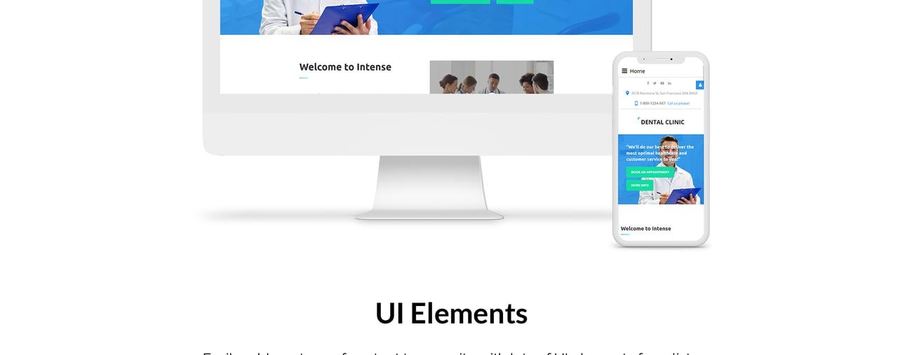 стоматология отзывчивый шаблон joomla