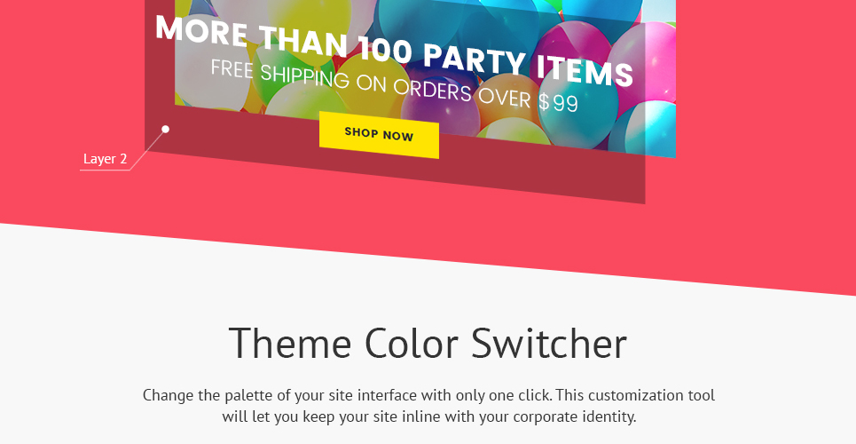 развлекательная адаптивная тема shopify