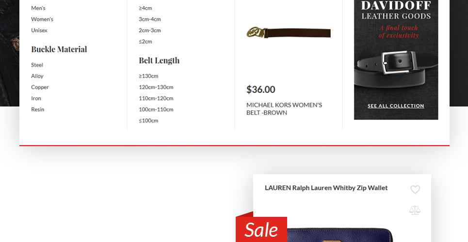 кожаные изделия и аксессуары magento theme