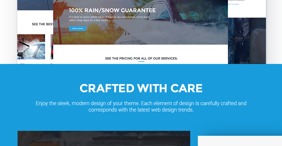 автомойка wordpress тема