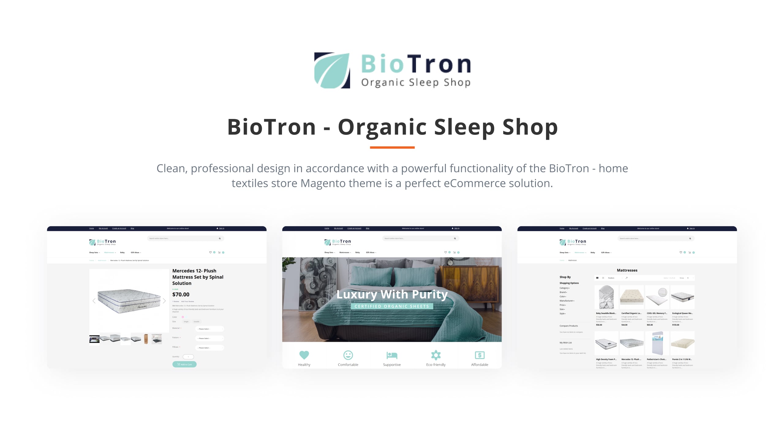 магазин домашнего текстиля magento theme