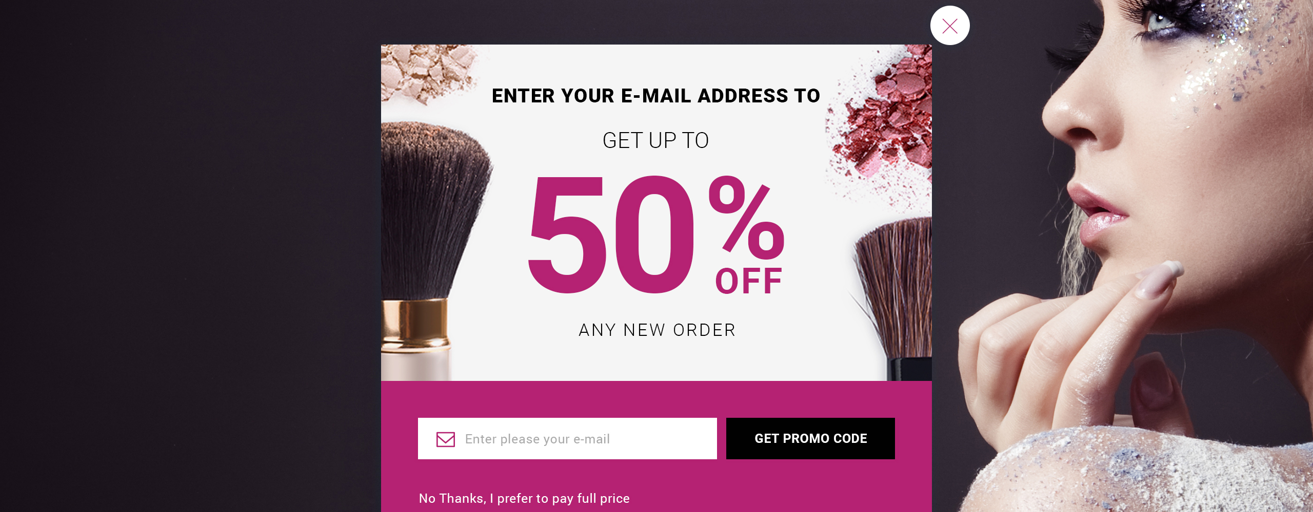 магазин косметики magento theme