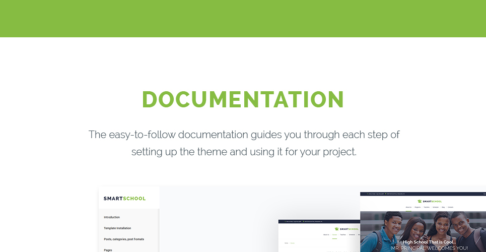 high school education отзывчивая тема wordpress