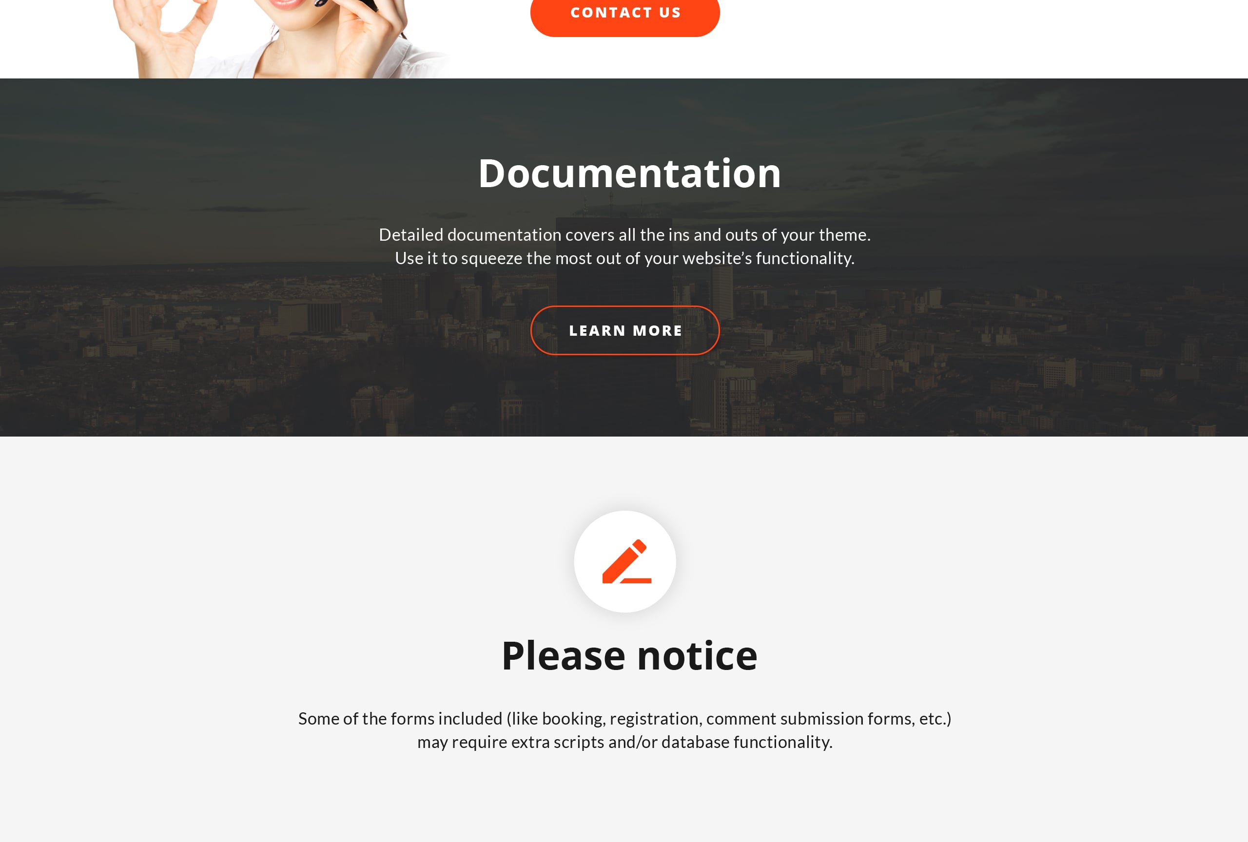 планировщик событий html5 шаблон целевой страницы