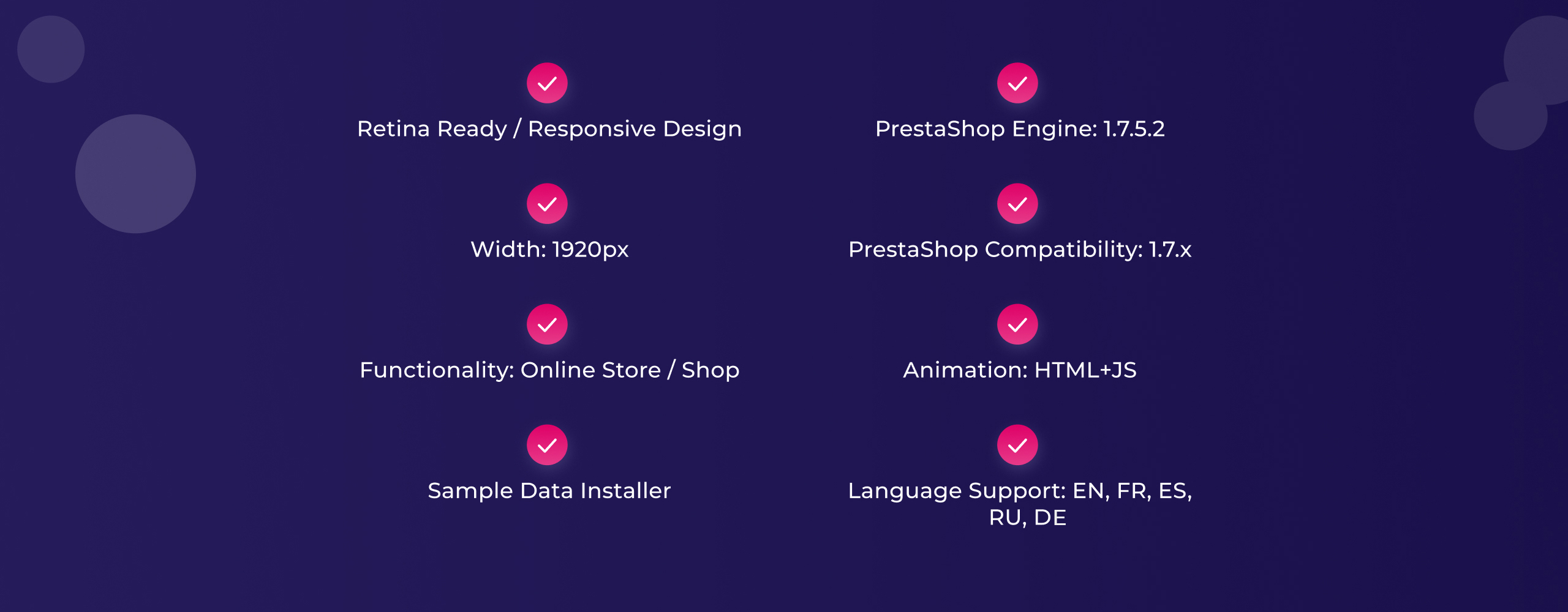 дизайн интерьера мебель шаблон prestashop тема