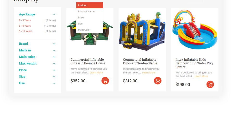 надувные игрушки magento тема