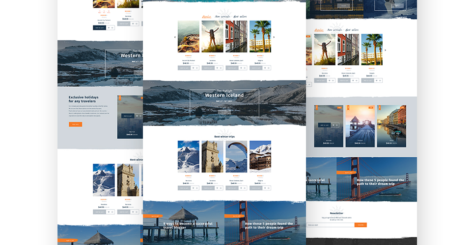 travel responsive prestashop theme