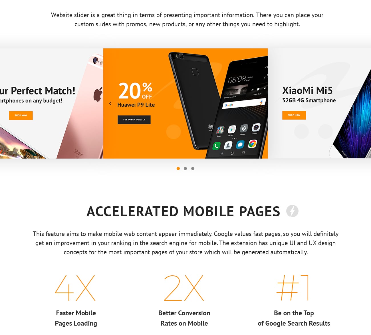 мобильный магазин отзывчивая тема magento
