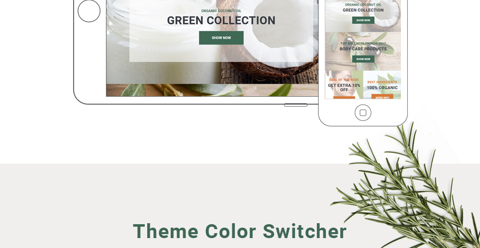 магазин органической косметики prestashop theme
