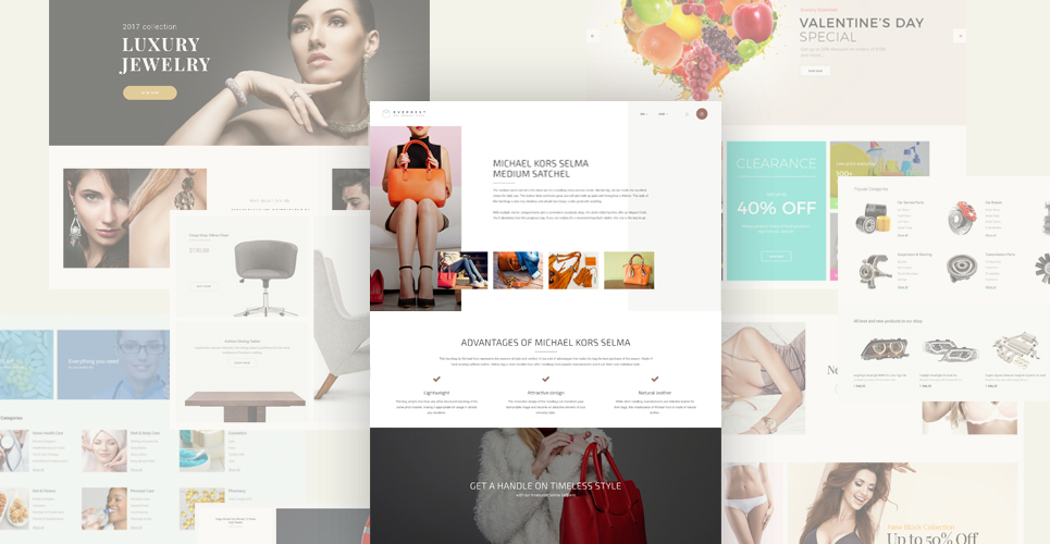 магазин товаров prestashop тема