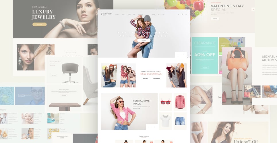 тема модного бутика prestashop