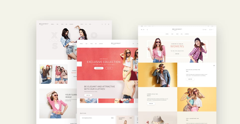тема модного бутика prestashop