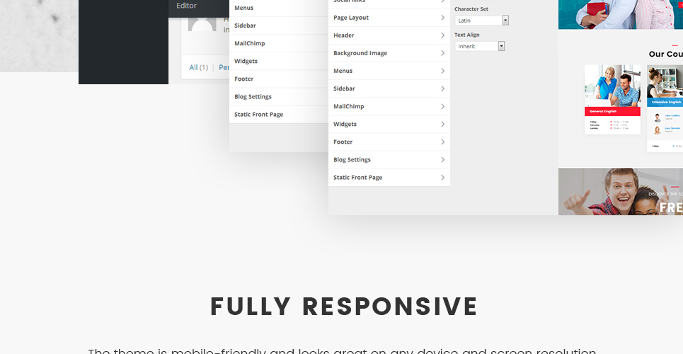 языковая школа wordpress тема