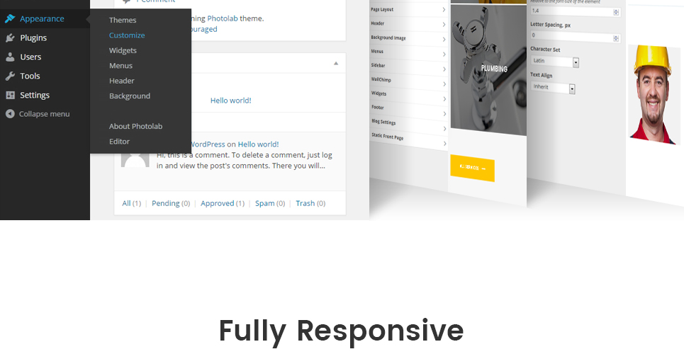 handyman services wordpress тема
