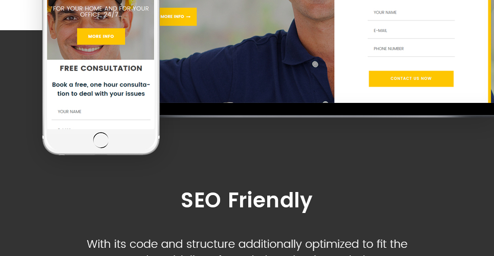 handyman services wordpress тема