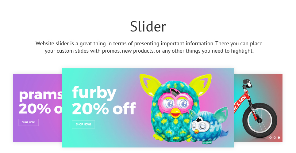 магазин игрушек shopify тема