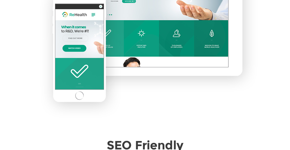 medical & drug store wordpress тема