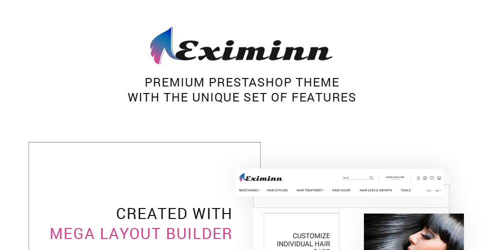 eximinn отзывчивая тема prestashop