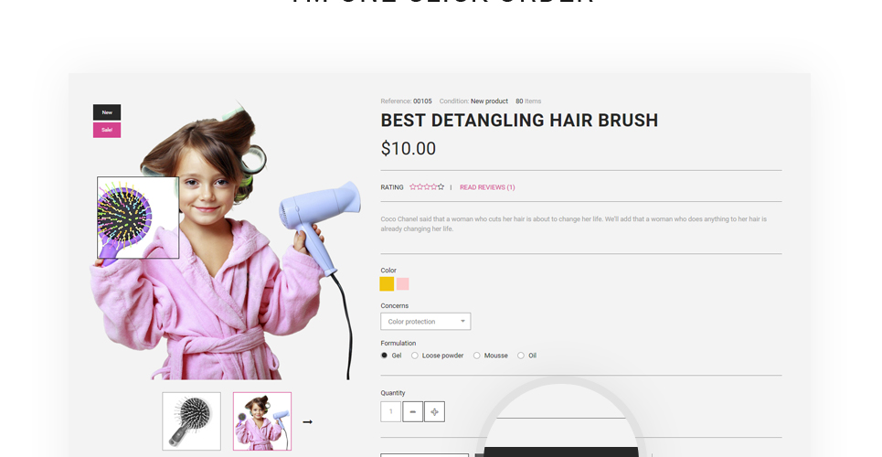 eximinn отзывчивая тема prestashop
