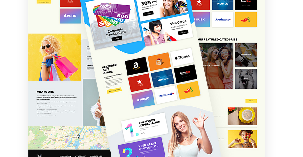 подарочные карты для любых целей тема prestashop