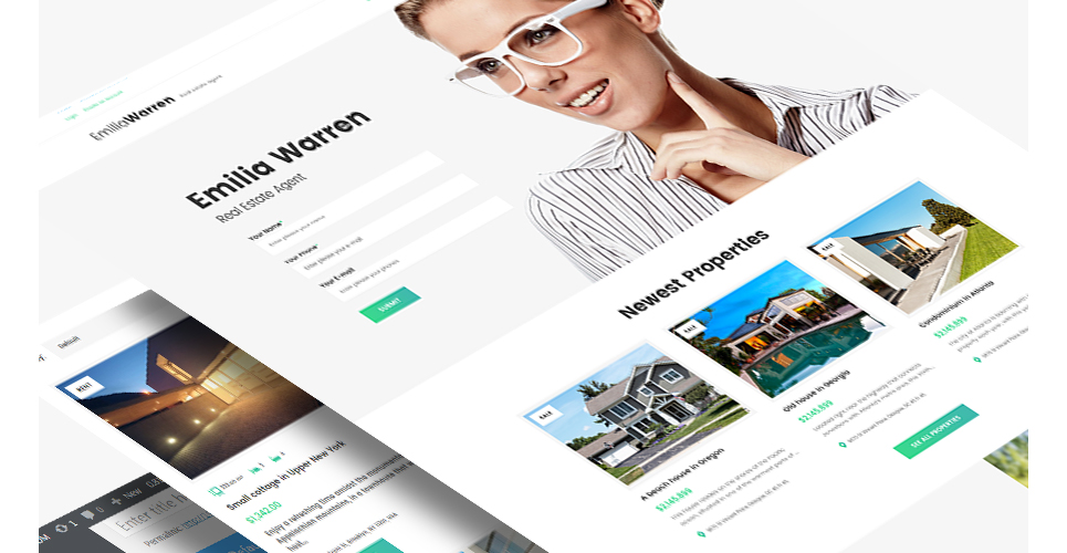 недвижимость wordpress тема