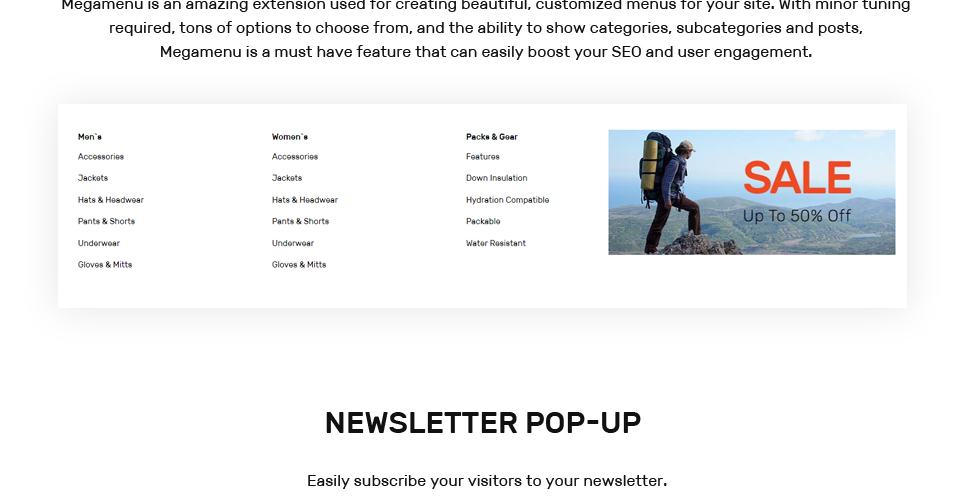 climber's gear magento theme