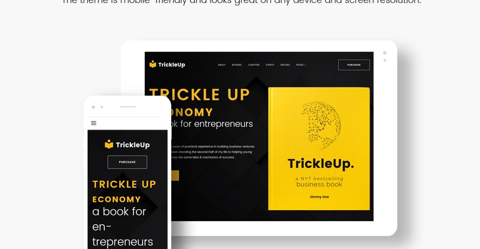 книга посадка wordpress тема