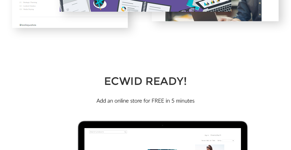 рекламная компания wordpress тема