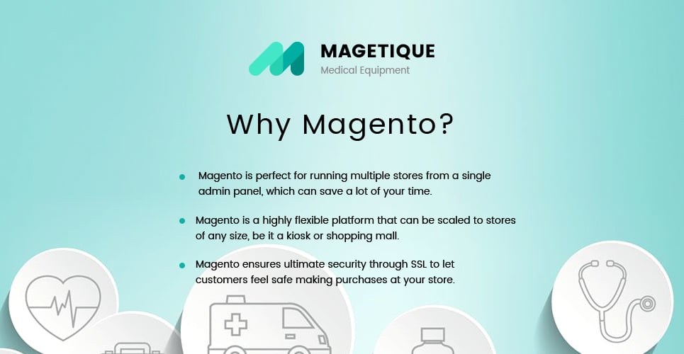 медицинское оборудование magento theme