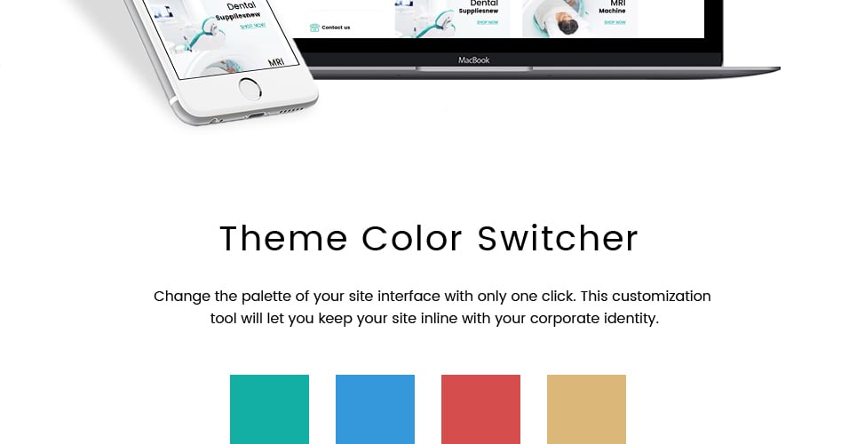 медицинское оборудование magento theme