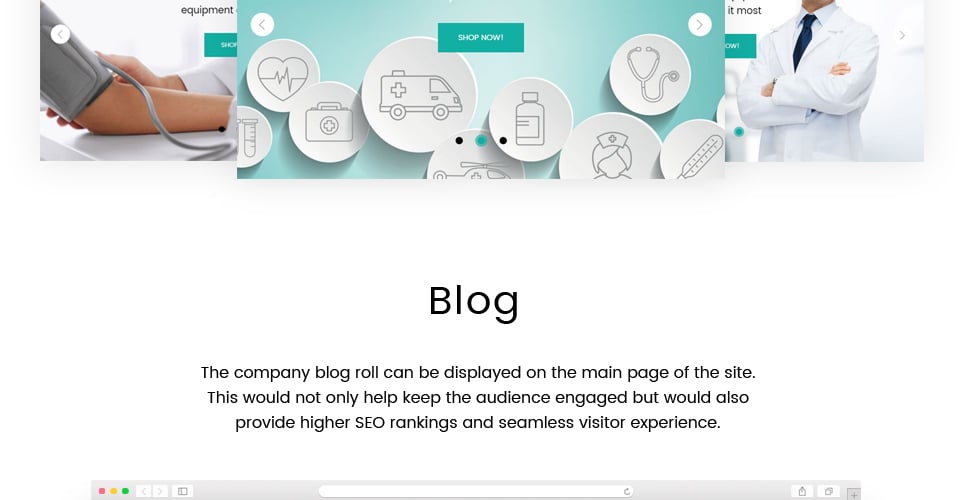 медицинское оборудование magento theme