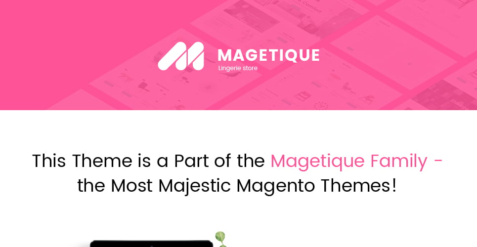 тема нижнего белья magento