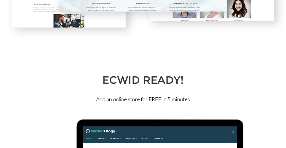 bike courier &amp; package delivery wordpress тема