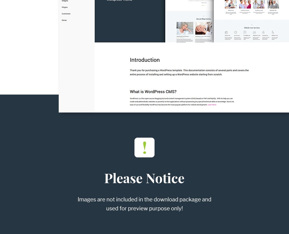 тема wordpress senior care